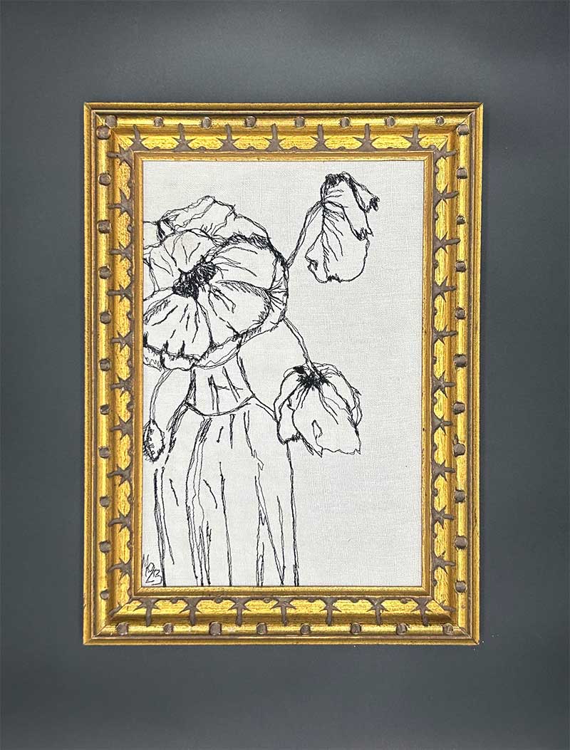 Monca-art - Monica Schachl Textilart - MAlerei mit der Nähmaschine