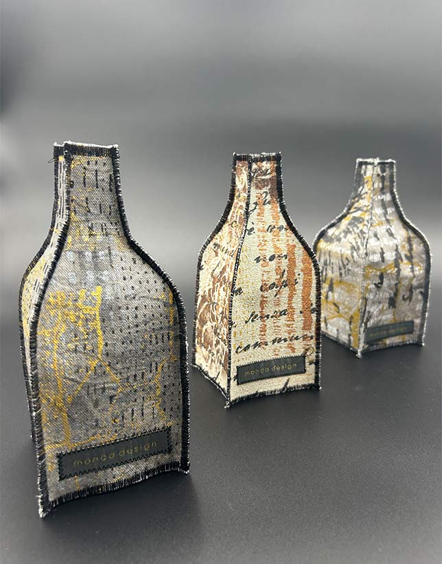 monca-art - Monica Schachl - Textila-Art - Jiffy VAsen