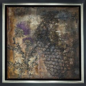 Monca-art - Monica Schachl Textilart - MAlerei Mixed MEdia