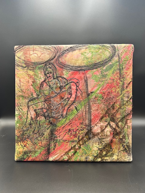 Genähte Gemälde von Monica Schachl - Textilkunst