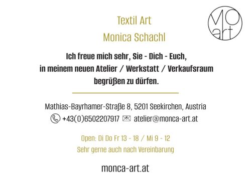Neueröffnung GEschäft Monica Schachl